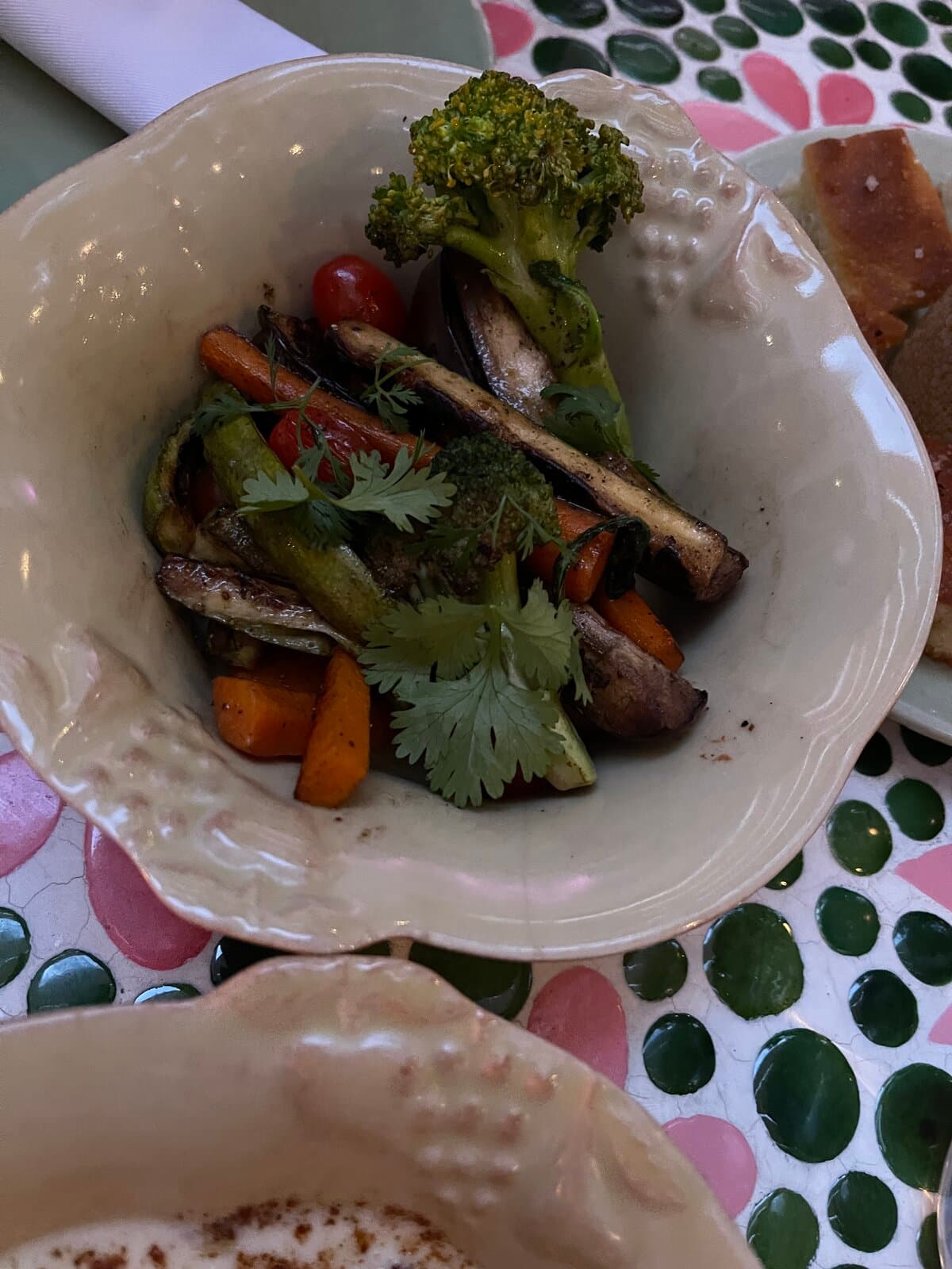 Roasted vegetables
